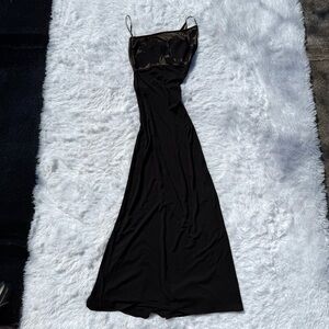 BCBGMaxAzria Black Maxi Dress